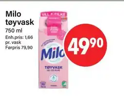 Nærbutikken Milo tøyvask tilbud