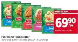 Meny Fjordland ferdigretter tilbud