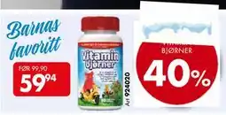 Sparkjøp VITAMIN BJØRNER tilbud