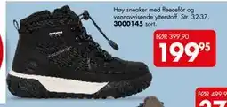 Sparkjøp Høy sneaker med fleecefôr og vannavvisende ytterstoff tilbud
