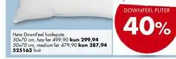 Sparkjøp Høie DownFeel hodepute tilbud