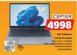 POWER 15,6 bærbar pc tilbud