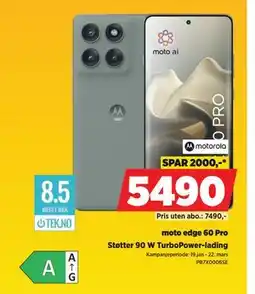 POWER moto edge 60 Pro tilbud