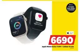 POWER Apple Watch Series 11 GPS + Cellular 42 mm tilbud