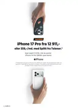 POWER iPhone 17 Pro tilbud