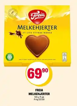 Coop Extra FREIA Melkehjerter tilbud