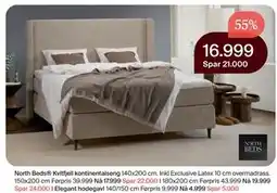 Møbelringen North Beds Kvitfjell kontinentalseng tilbud