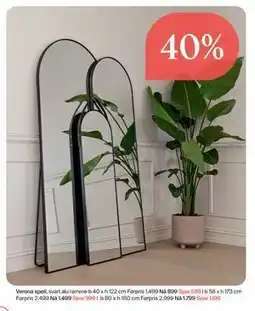 Møbelringen Verona speil tilbud