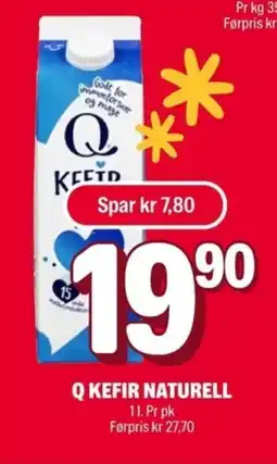 Coop Extra Q Kefir naturell tilbud