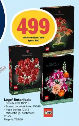 Coop Extra LEGO Botanicals tilbud