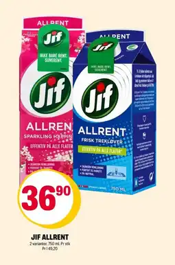 Coop Extra JIF Allrent tilbud