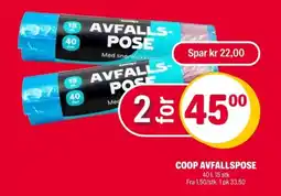 Coop Extra COOP Avfallspose tilbud