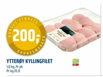 Coop Obs Ytterøy kyllingfilet tilbud
