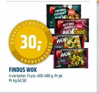 Coop Obs Findus wok tilbud