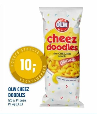 Coop Obs Olw cheez doodles tilbud