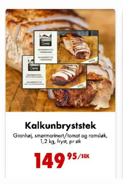 Nordby Supermarket Kalkunbryststek tilbud