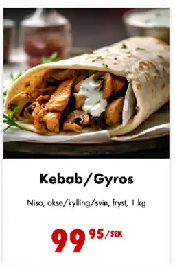 Nordby Supermarket Kebab/gyros tilbud