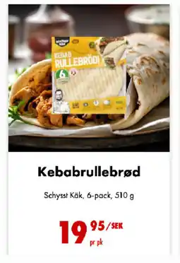 Nordby Supermarket SCGHYSST KÄK Kebabrullebrød tilbud