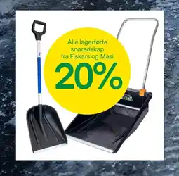 Felleskjøpet Alle lagerførte snøredskap fra fiskars og masi tilbud