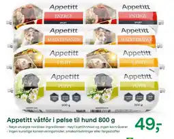 Felleskjøpet APPETITT Våtfôr i pølse til hund tilbud