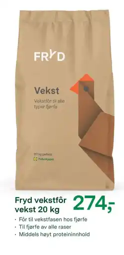 Felleskjøpet Fryd vekstfôr vekst tilbud