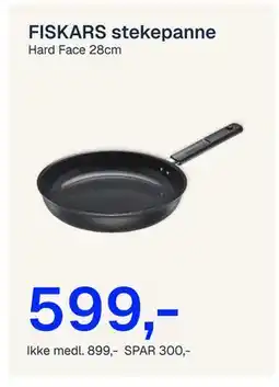 Jernia FISKARS stekepanne tilbud