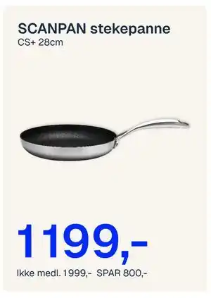SCANPAN stekepann e