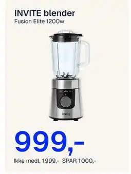 Jernia INVITE blender tilbud