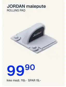 Jernia JORDAN malepute tilbud