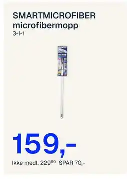 Jernia SMARTMICROFIBER microfibermopp tilbud