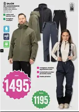 Sport Outlet SKI JAKKE/SKIBUKSE tilbud
