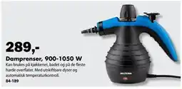 Biltema Damprenser, 900-1050 W tilbud
