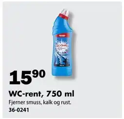 Biltema WC-rent, 750 ml tilbud