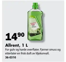 Biltema Allrent, 1 L tilbud