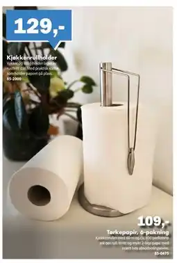 Biltema Tørkepapir, 6-pakning tilbud