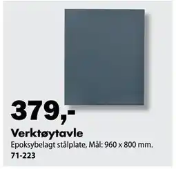 Biltema Verktøytavle tilbud