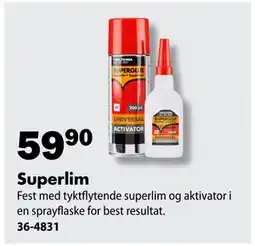 Biltema Superlim tilbud