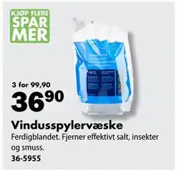 Biltema Vindusspylervæske tilbud