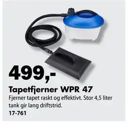 Biltema Tapetfjerner WPR 47 tilbud