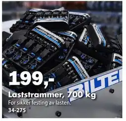 Biltema Laststrammer, 700 kg tilbud