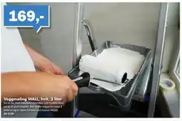 Biltema Veggmaling WALL, hvit, 3 liter tilbud