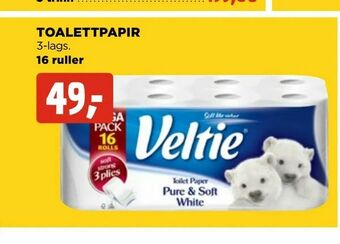 jem & fix Toalettpapir tilbud