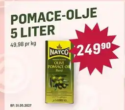 Holdbart POMACE-OLJE 5 LITER tilbud