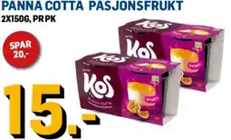 Price Lagerbutikk Panna cotta pasjonsfrukt tilbud