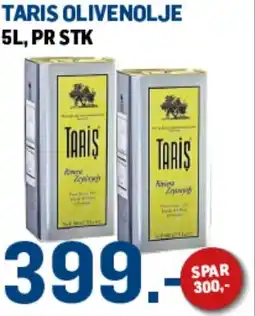 Price Lagerbutikk Taris olivenolje tilbud