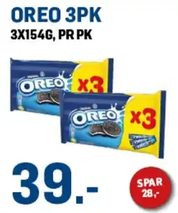Price Lagerbutikk OREO 3pk tilbud