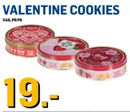 Price Lagerbutikk Valentine cookies tilbud