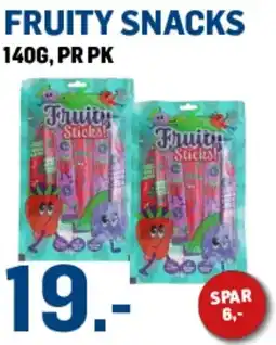 Price Lagerbutikk Fruity snacks tilbud