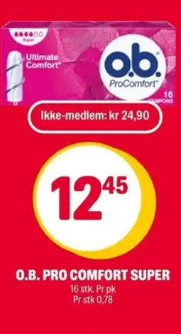 Coop Extra O.B. PRO COMFORT Super tilbud