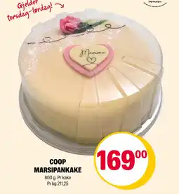 Coop Extra COOP Marsipankake tilbud